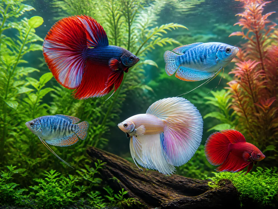 Osphronemidae — Bettas & Gouramis