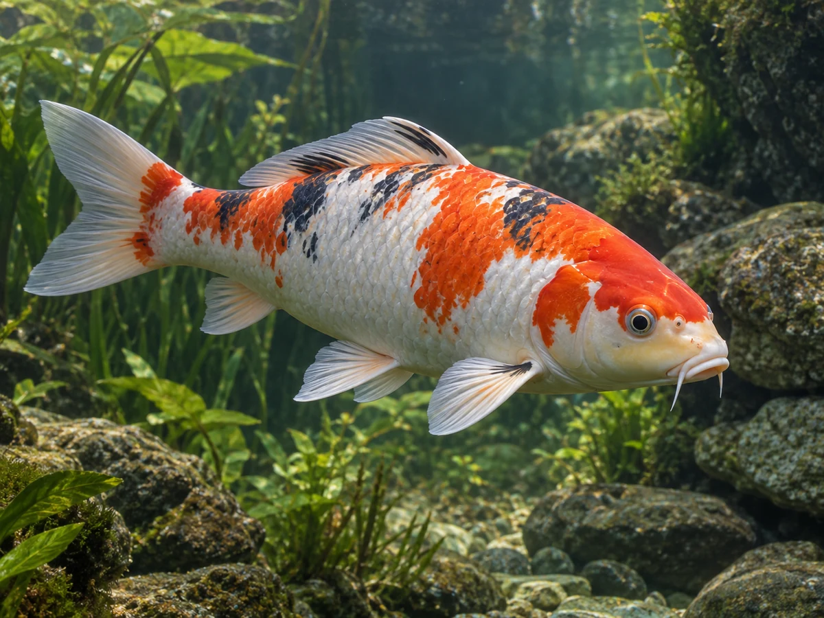 Cyprinus carpio — Koi