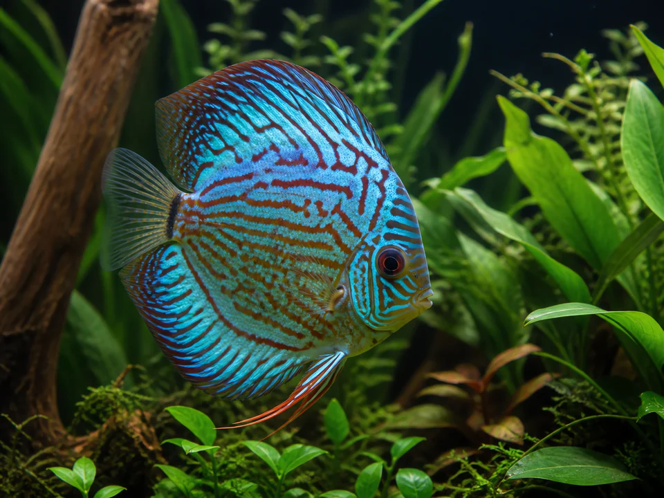 Symphysodon aequifasciatus — Discus