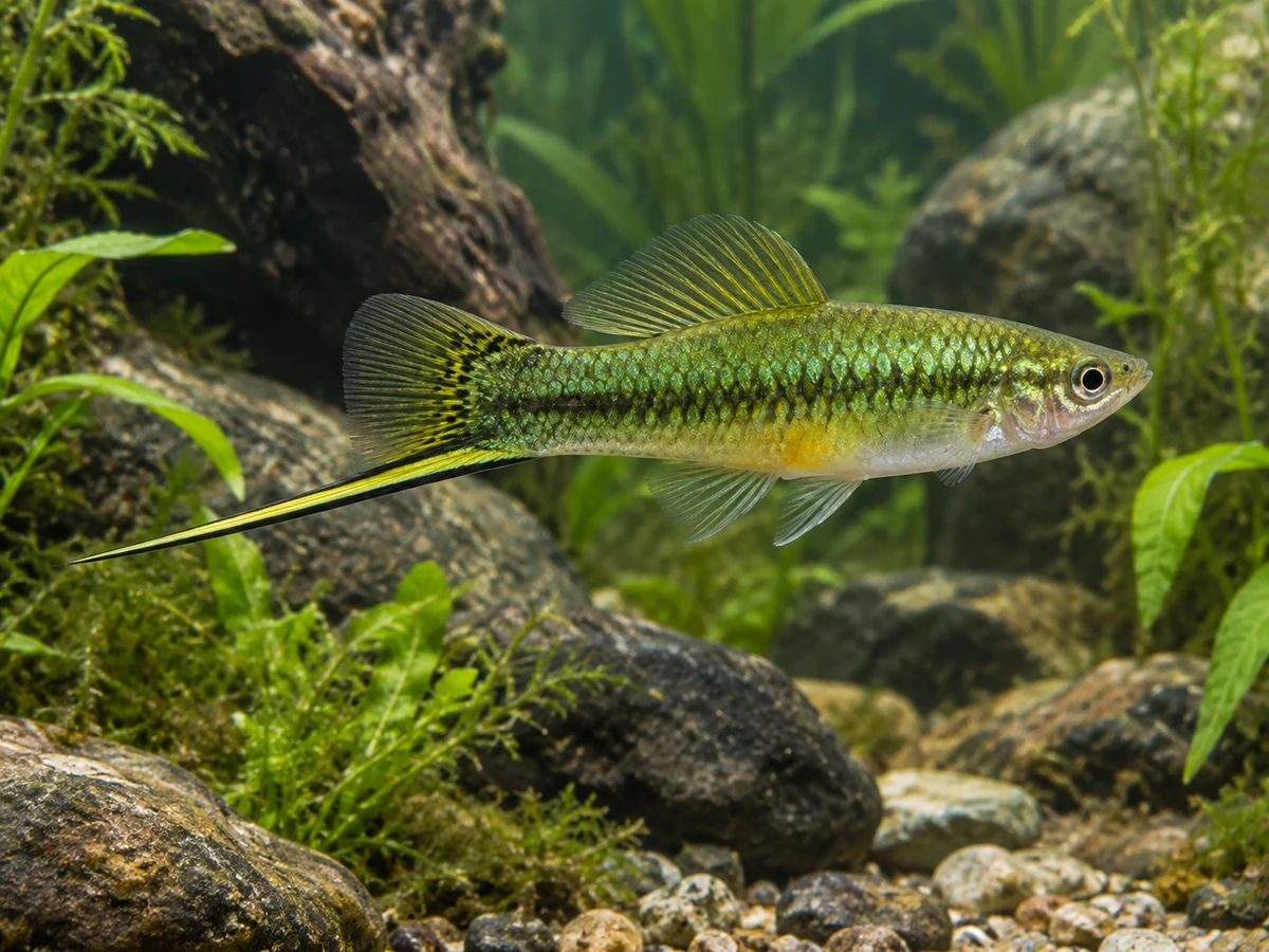 Xiphophorus helleri — Green Swordtail