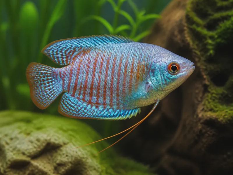 Trichogaster lalius — Dwarf Gourami